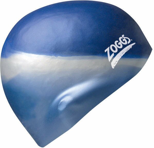Zoggs Multi Colour Silicone Cap Blue / Silver