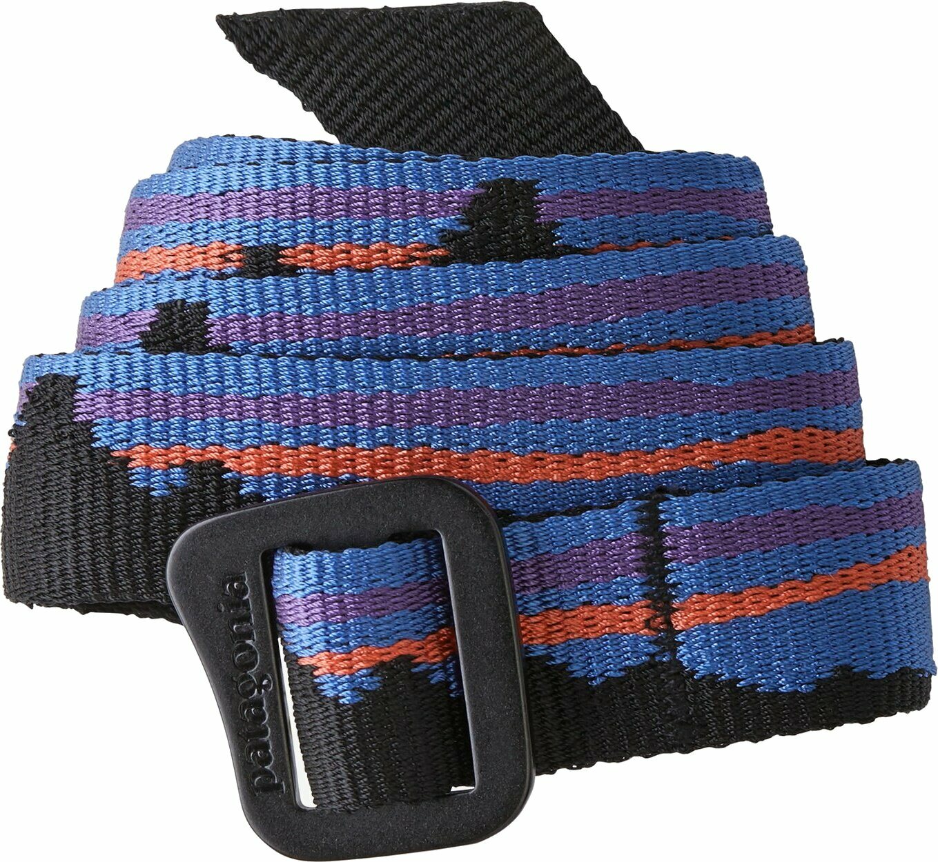 Patagonia Friction Belt Fitz Roy Belt: Black