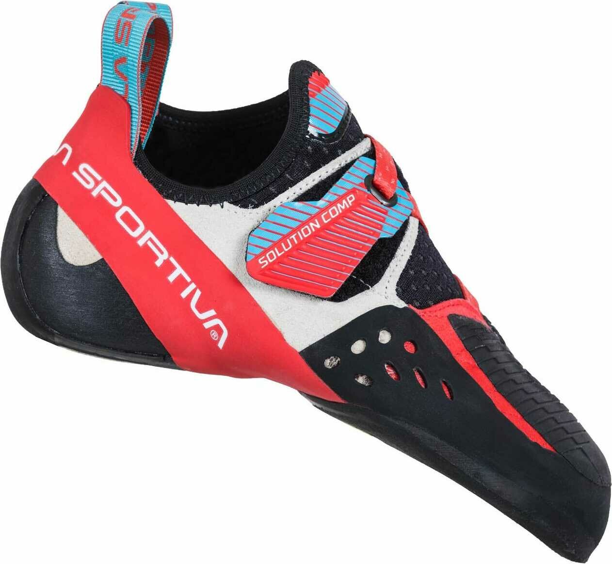 La Sportiva Solution Comp Womens Hibiscus / Malibu Blue