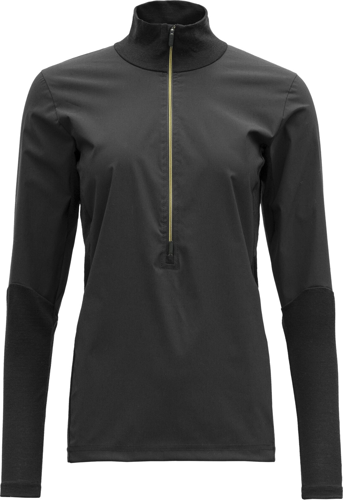 Devold Running Cover Zip Neck Womens Caviar