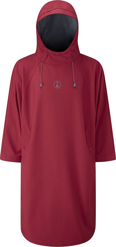 Fourth Element Storm Poncho Burgundy