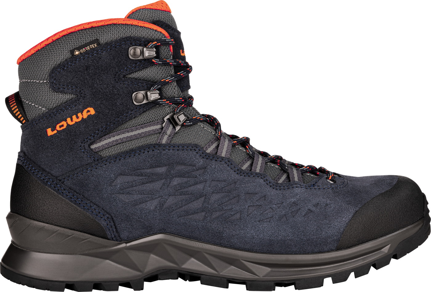 Lowa Explorer II GTX Mid Navy / Orange
