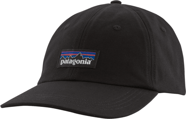 Patagonia P-6 Label Trad Cap Black