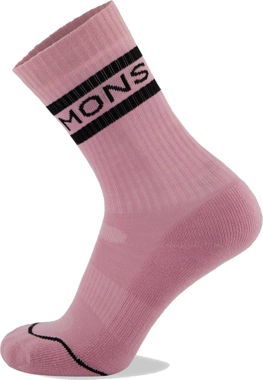 Mons Royale Signature Crew Sock Black Candy
