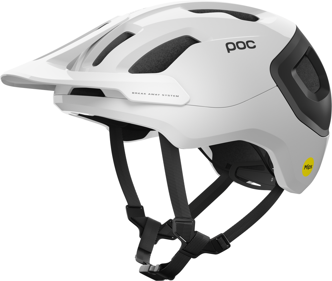 POC Axion Race MIPS Hydrogen White / Uranium Black Matt