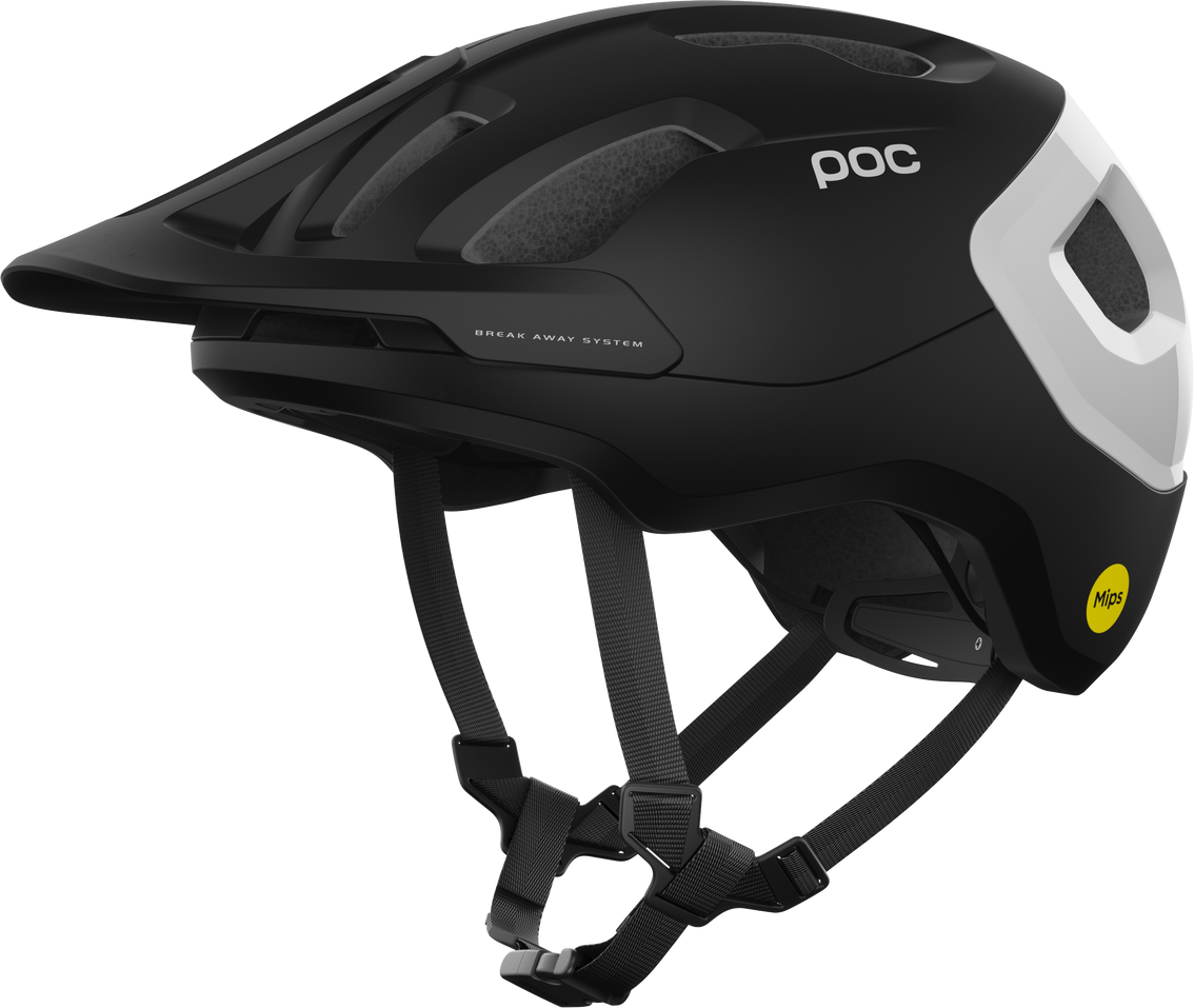 POC Axion Race MIPS Uranium Black Matt / Hydrogen White