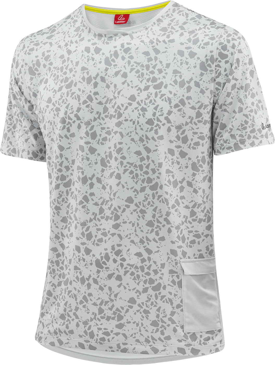 Löffler Shirt Razzo Mens Silver Gery (906)