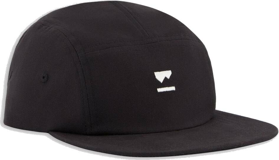 Mons Royale Ridgeline 5 Panel Cap Black