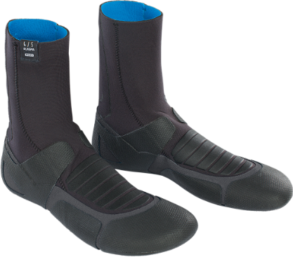 ION Plasma Boots 6/5 Round Toe Black