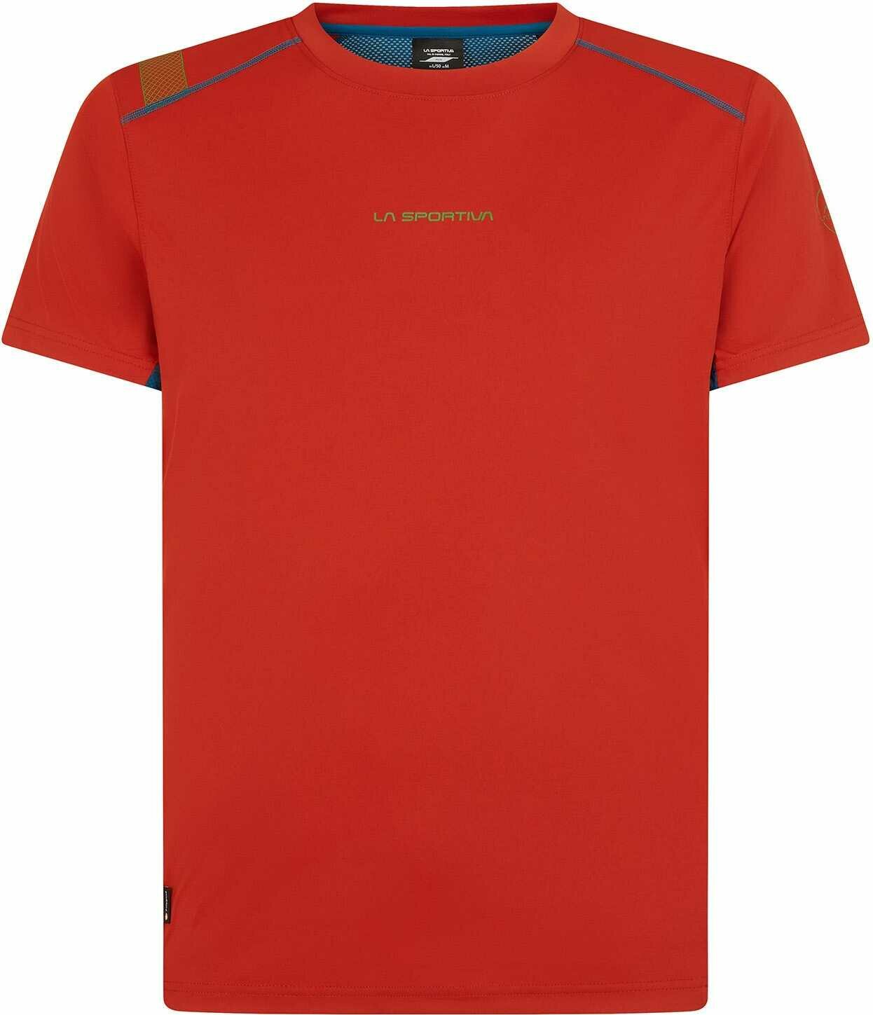 La Sportiva Blitz T-Shirt Men Saffron/Space Blue