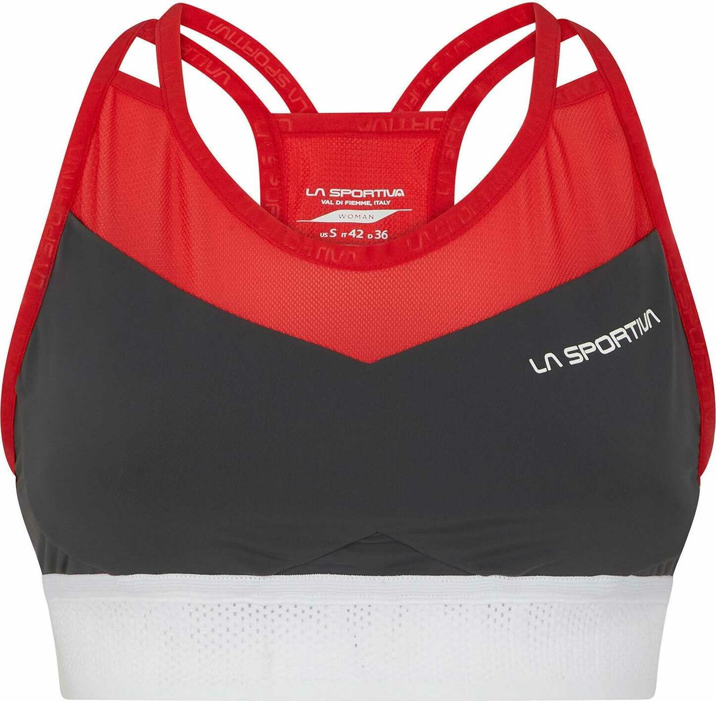 La Sportiva Wafaa Top Womens Carbon/Hibiscus