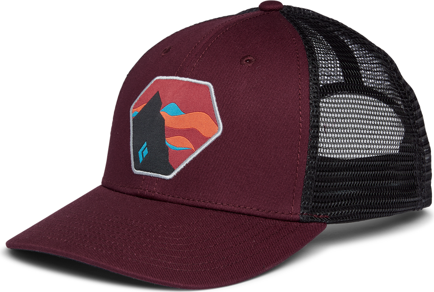 Black Diamond Low Profile Trucker Bordeaux/Black