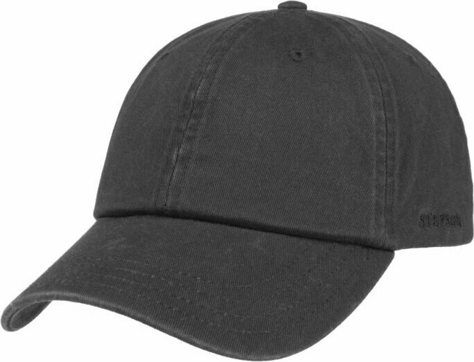 Stetson Baseball Cap Cotton Black