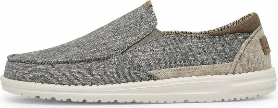 HeyDude Thad Chambray Mens Riviera Grey