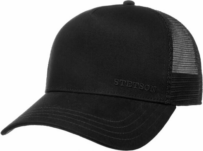 Stetson Trucker Cap Cotton Black