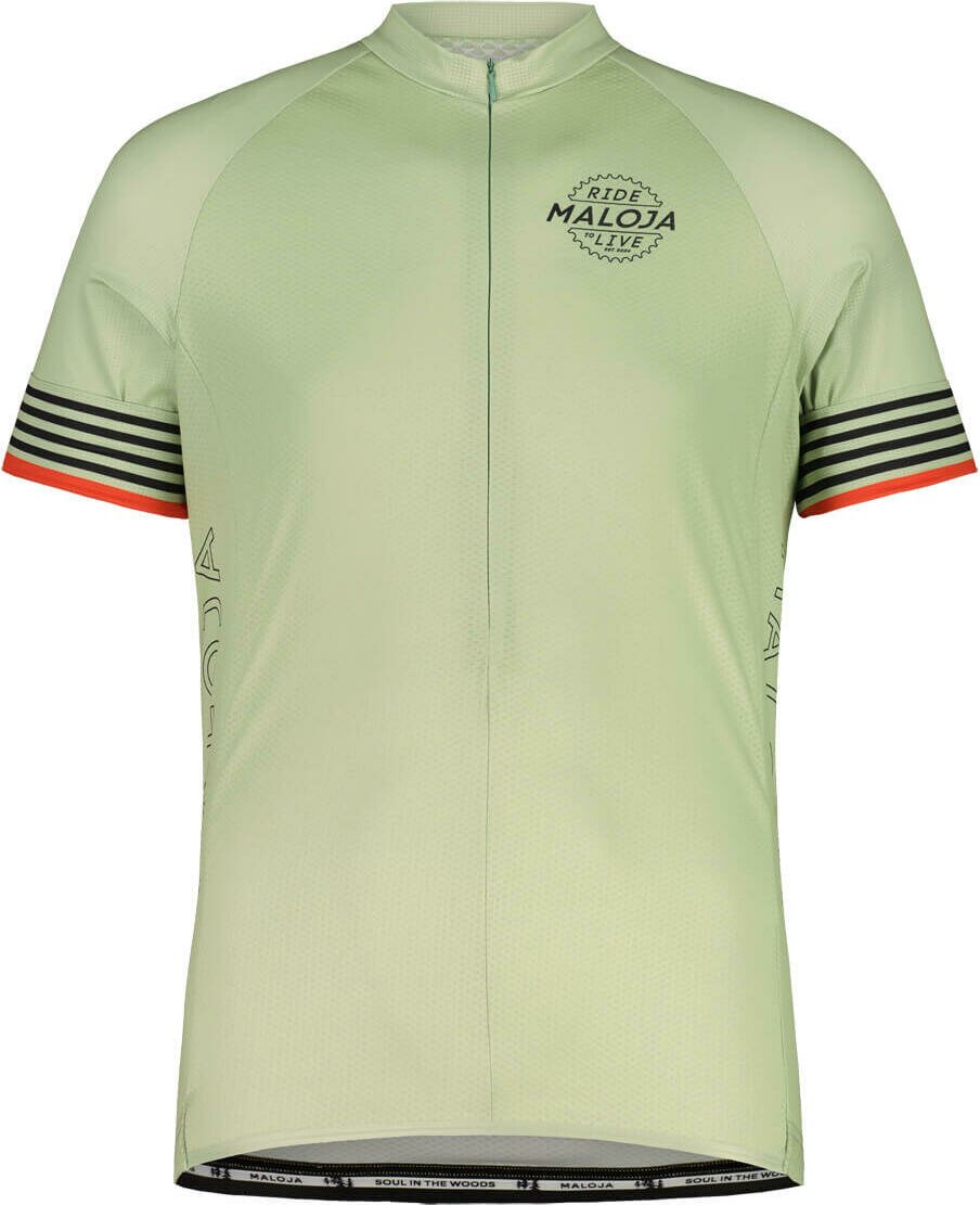 Maloja TeseroM. 1/2 Cycle Jersey Mens Pastel Pine