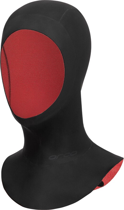 Orca Neoprene Hood Black / Silver