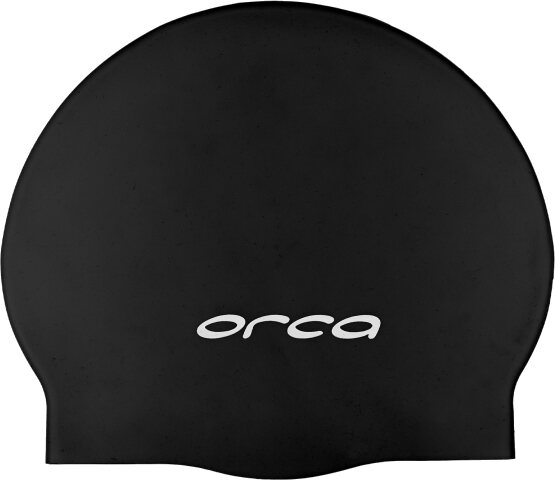 Orca Silicone Swim cap Black