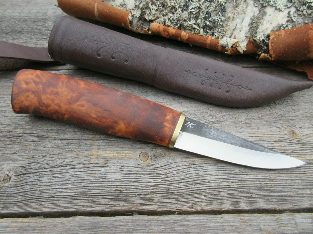 Kauhavan Puukkopaja Activity Knife 207 Brown