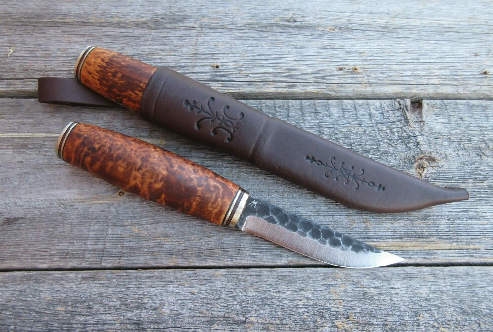 Kauhavan Puukkopaja Decoration Knife 504 Brown