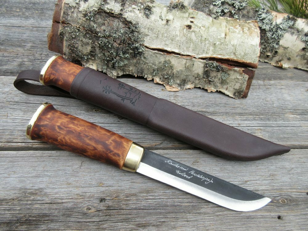 Kauhavan Puukkopaja Medium Sized Sami Knife 1105 Brown