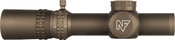 NightForce ATACR - 1-8x24mm F1 - .1 Mil-Radian - NVD - Capped Adjustments - PTL - FC-DMx FDE