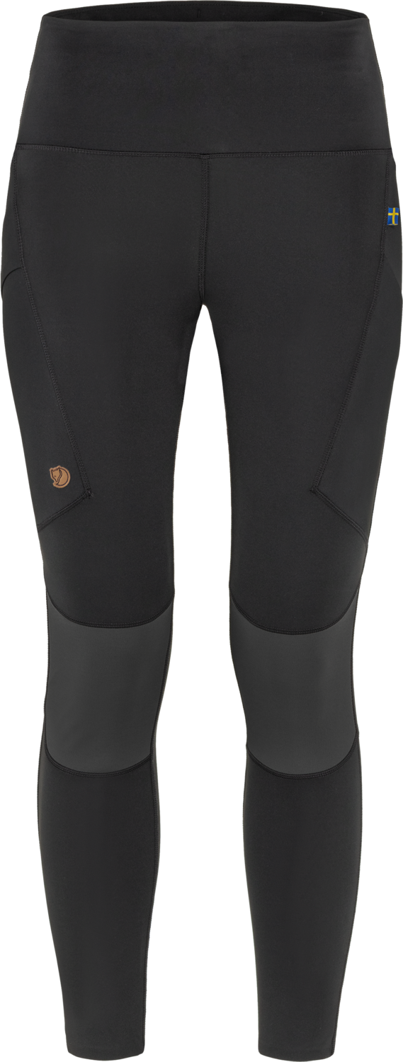 Fjällräven Abisko Trekking Tights Pro Womens Black/Iron Grey (550-048)