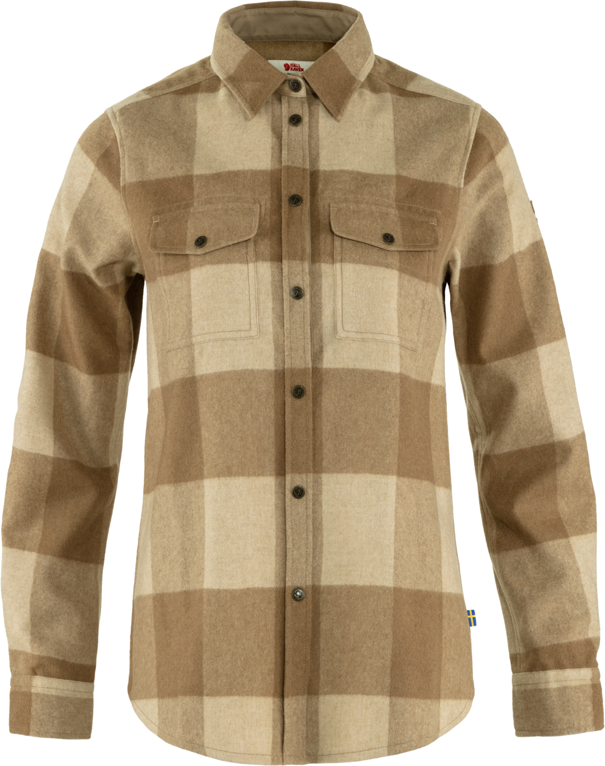 Fjällräven Canada Shirt Womens Buckwheat Brown/Light Beige (232-191)