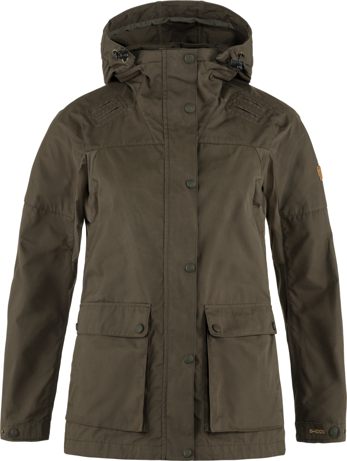 Fjällräven Forest Hybrid Jacket Womens Dark Olive (633)