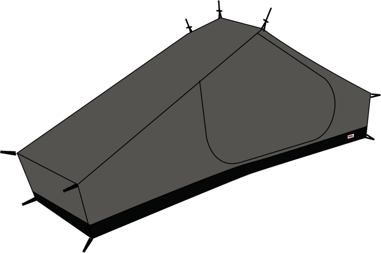 Fjällräven Mesh Inner Tent Lite 1 Black (550)