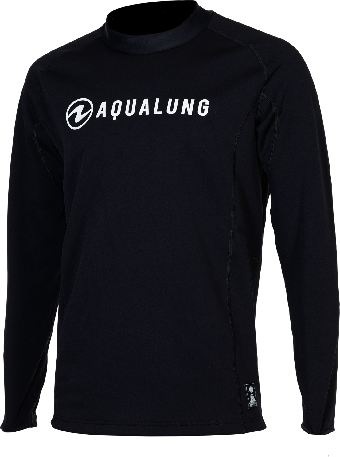 AquaLung CeramiQskin Top LS Mens Black / Black