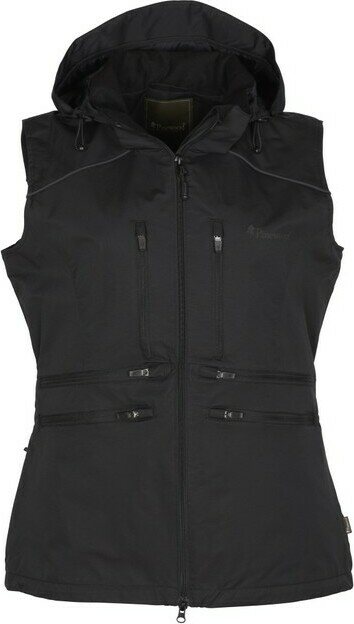 Pinewood Dog Sports Windblocker Vest Womens Black (400)