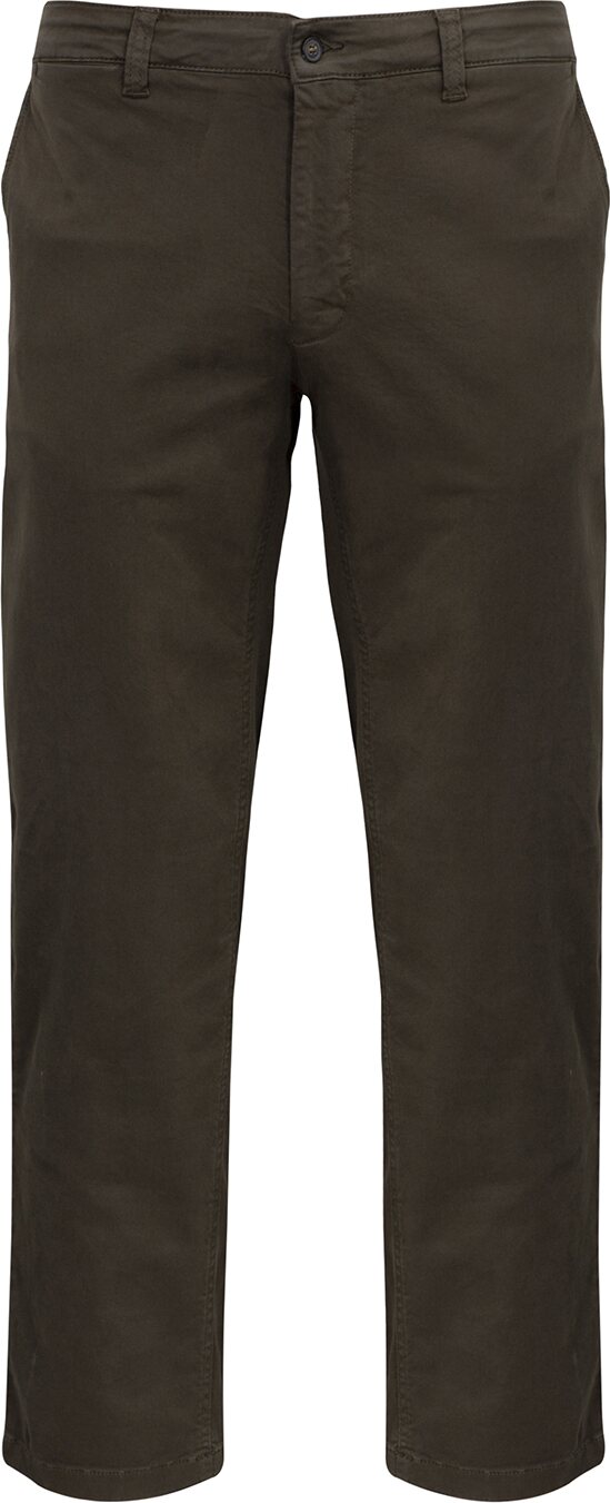 Alan Paine Bamforth Chino Trousers Regular Mens Olive