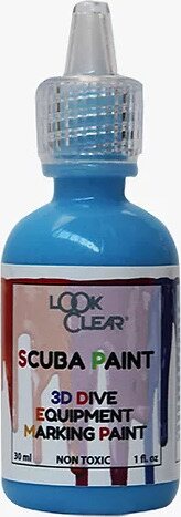 Look Clear Scuba Paint Light Blue
