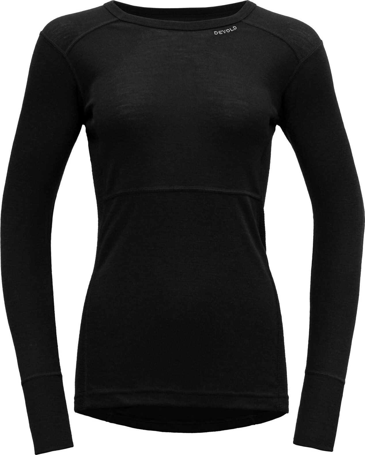 Devold Lauparen Merino 190 Base Shirt Womens Black