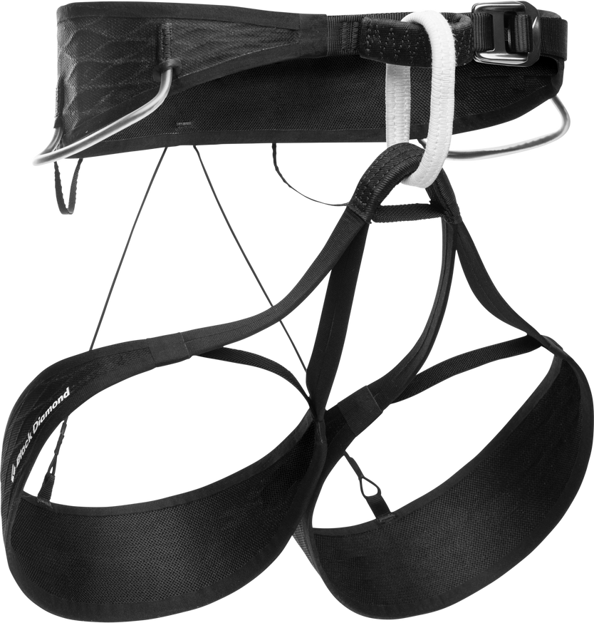 Black Diamond airNET Harness Mens Black / White