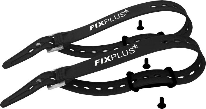 FixPlus Strap Anchor 2pcs + 2pcs Straps Black
