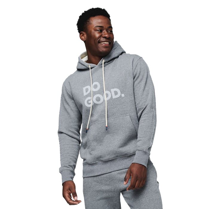 Cotopaxi Do Good Pullover Hoodie Mens Heather Grey