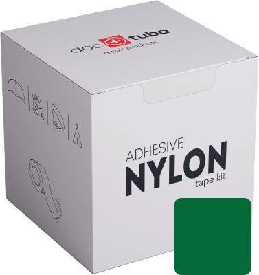 Dr.Tuba Nylon Ripstop Tape Kit (145cm x 5cm) Vihreä