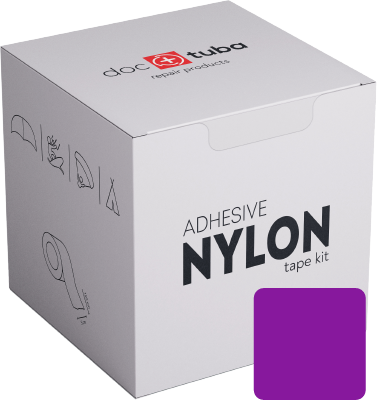 Dr.Tuba Nylon Ripstop Tape Kit (145cm x 5cm) Purple