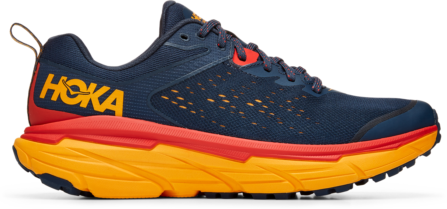 Hoka Challenger ATR 6 Mens Wide Outer Space / Radiant Yellow