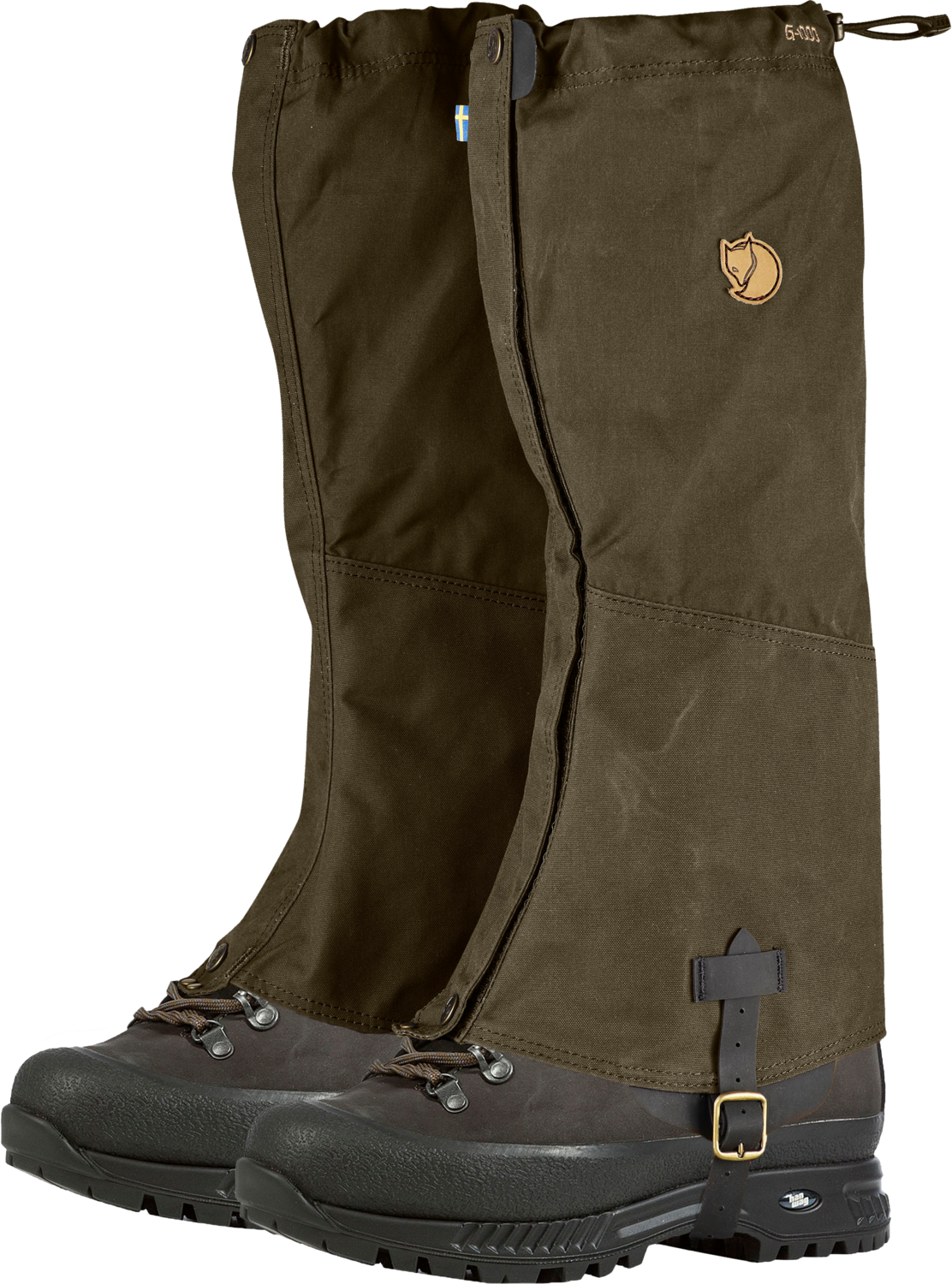 Fjällräven Singi Gaiters Dark Olive (633)