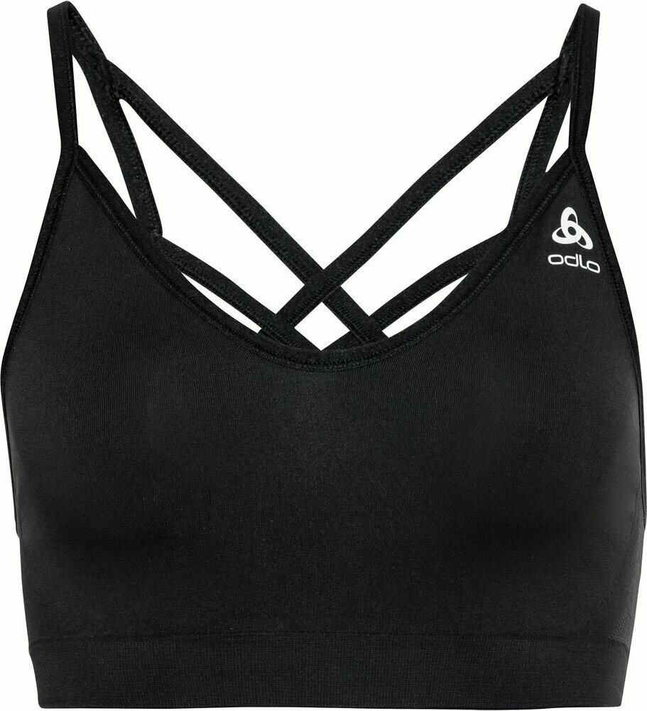 Odlo Seamless Soft Sport Bra Black / Grey Melange