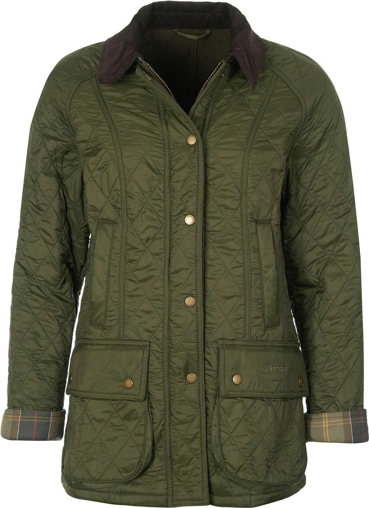 Barbour Beadnell Polarquilt Womens Olive