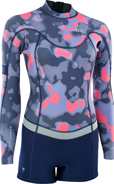 ION Amaze Shorty 2.0 LS Back Zip Capsule Pink