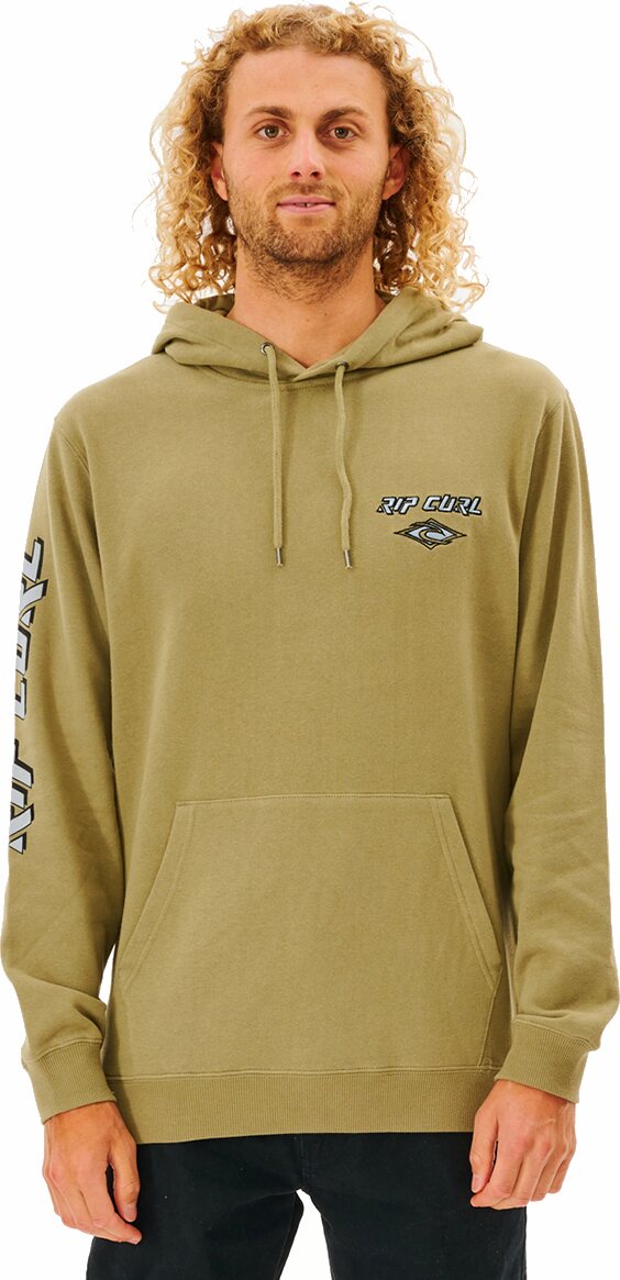 Rip Curl Fade Out Hood Mens Washed Moss