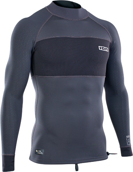ION Neo Top 0.5 LS Mens Steel Grey