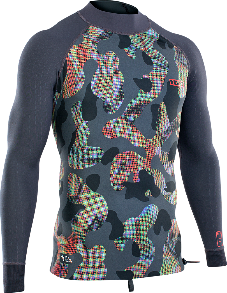 ION Neo Top 0.5 LS Mens Grey Camo