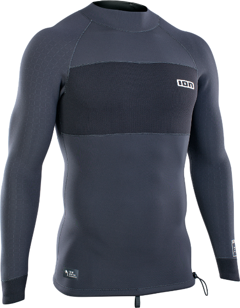 ION Neo Top 2/2 LS Mens Steel Grey