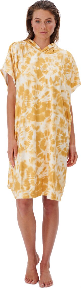 Rip Curl Classic Surf Hooded Towel Poncho Womens Mustard